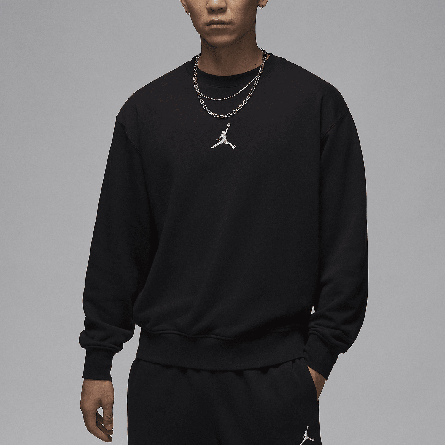 Men Shoes Jordan - Nike genuine JORDAN Men's Round Neck
