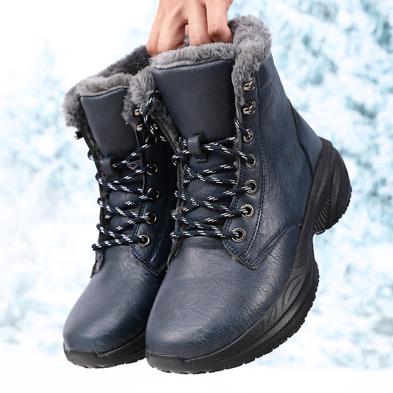 Men Winter Snow Boots for Wate - Men'S Shoes With Wide Toe Box reseña y precio