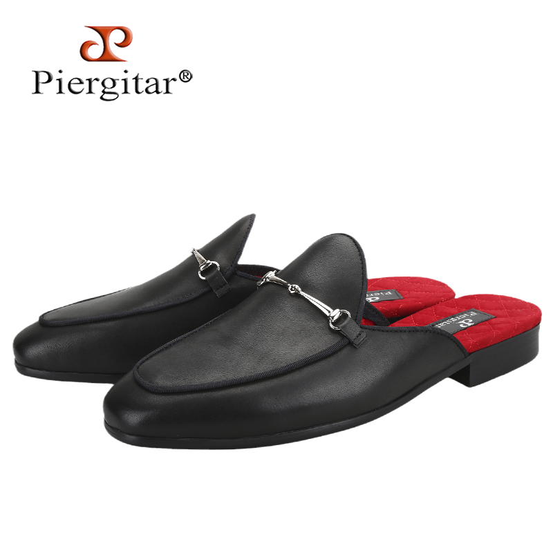 Piergitar Handmade Black Genui - Men Shoes Red Tape reseña y precio