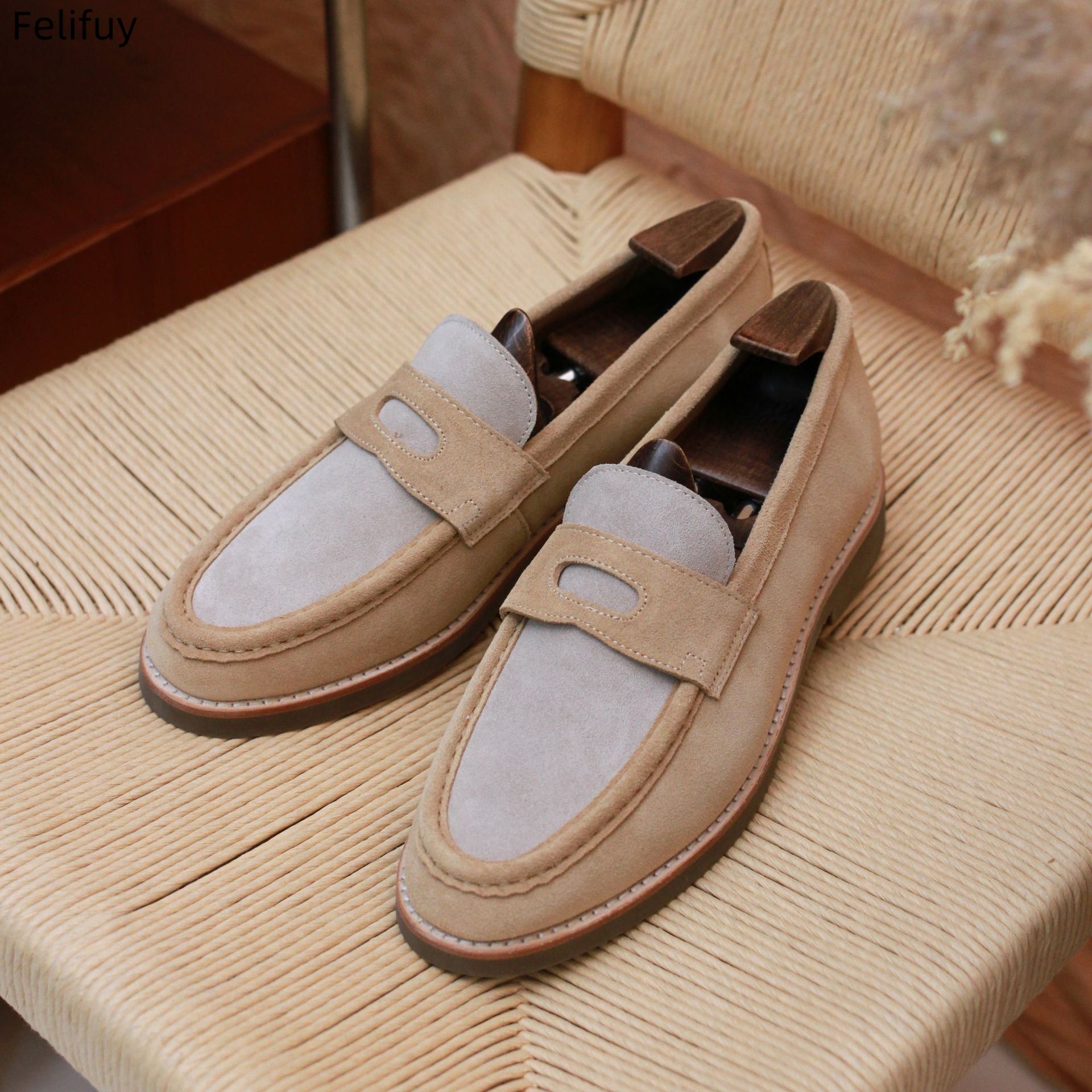 New Italian Kinds Men Genuine  - Men Shoes Kinds reseña y precio