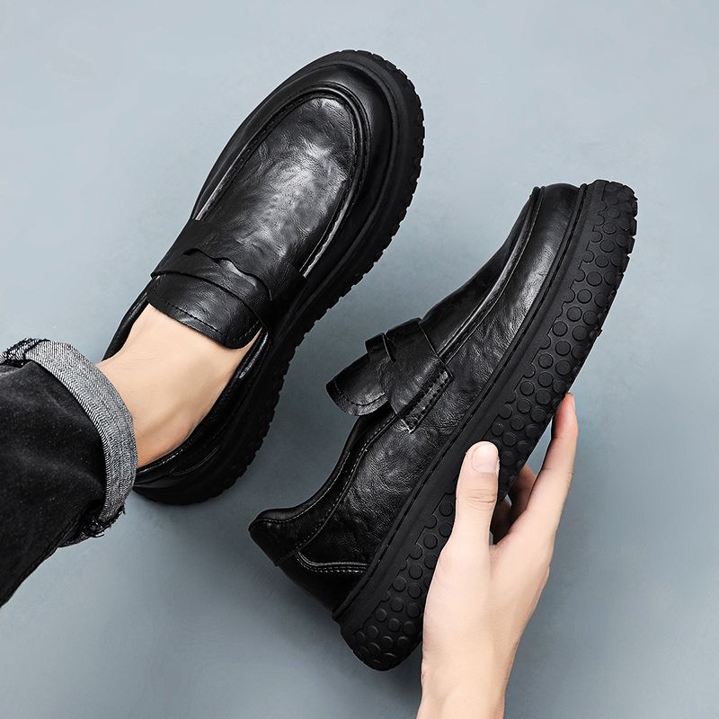 2026 New Men's Loafers Soft Le - Men'S Shoes Business Casual reseña y precio