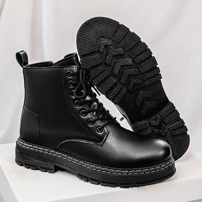 Men's 4-Season Black Patent Le - Men Shoes Classic reseña y precio