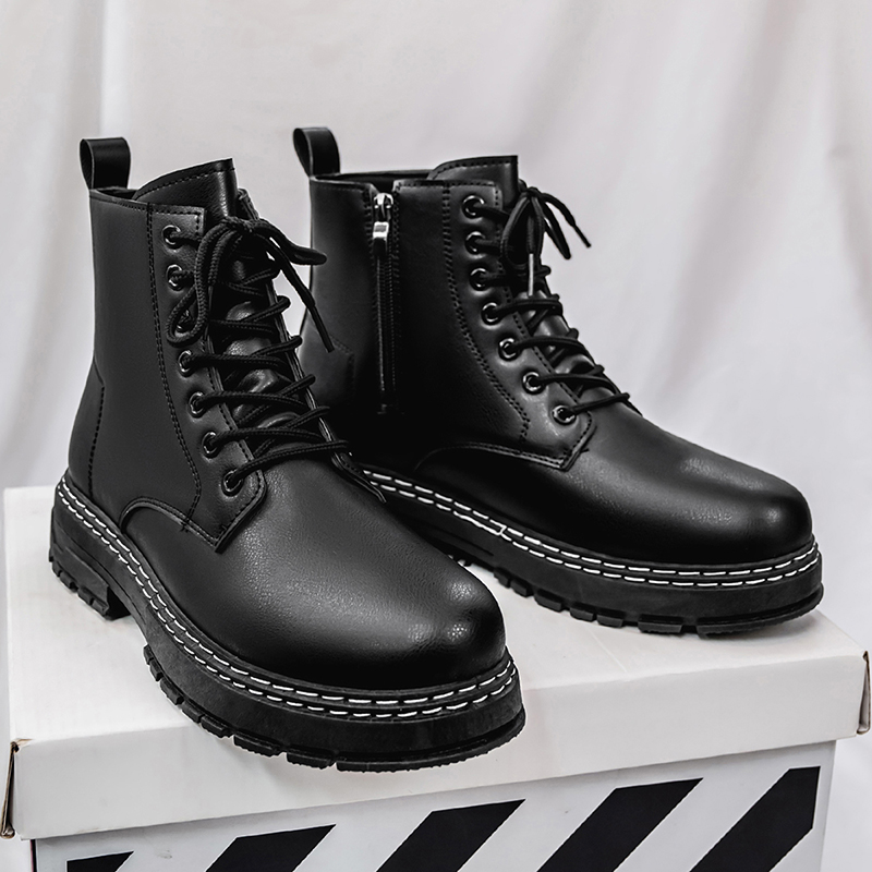 Men's 4-Season Black Patent Le - Men Shoes Classic reseña y precio