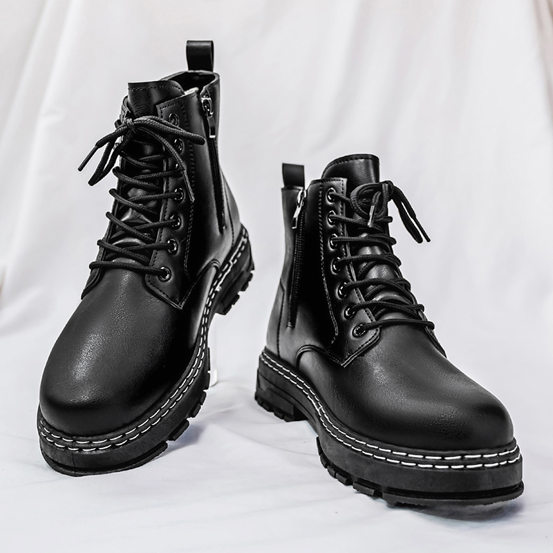 Men's 4-Season Black Patent Le - Men Shoes Classic reseña y precio