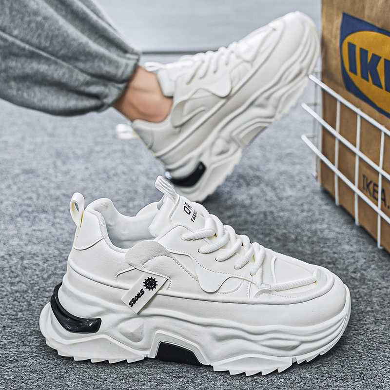 Black Platforme Tennis Man Spo - Shoes Heels Men reseña y precio