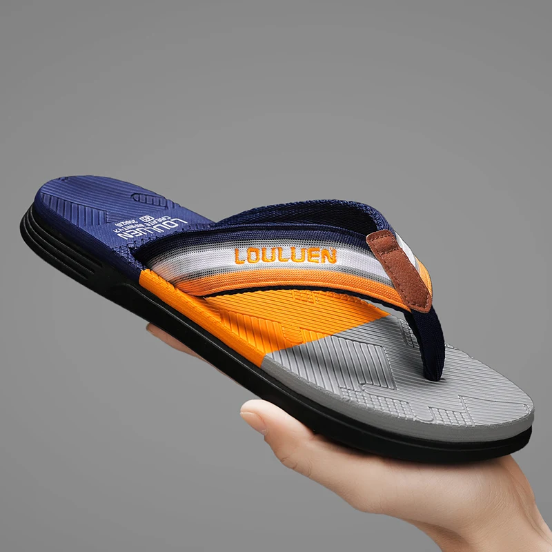 2026 Summer Men Flip Flops Sum - Men'S Shoes Business Casual reseña y precio