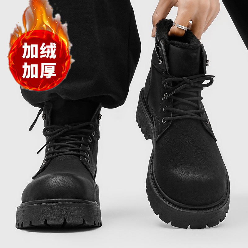 Men's Waterproof Snow Boots wi - Men'S Shoes Business Casual reseña y precio