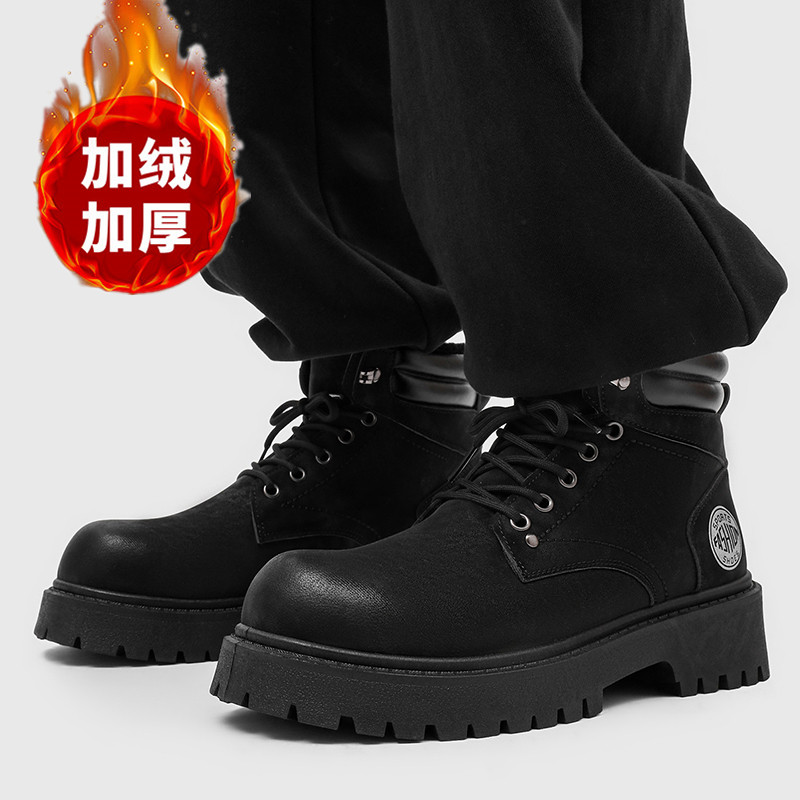 Men's Waterproof Snow Boots wi - Men'S Shoes Business Casual reseña y precio