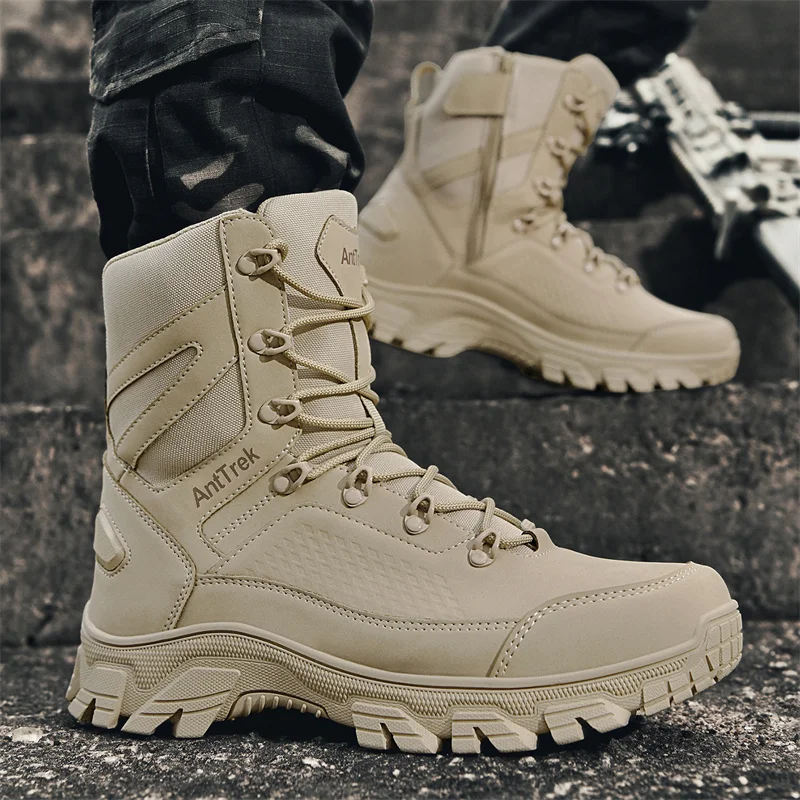 New Men Tactical Boots Hunting - Men Shoes Brand reseña y precio