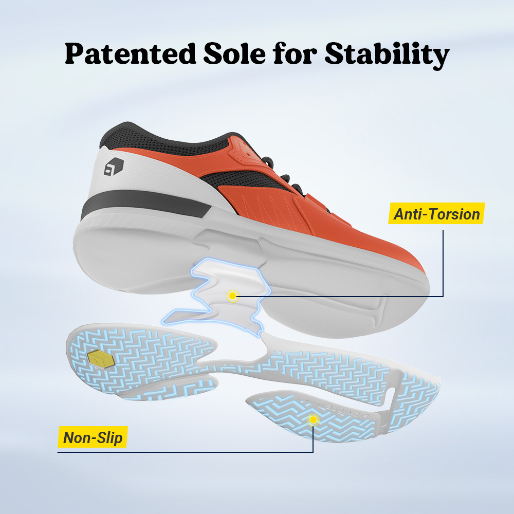 FitVille Men‘s Pickleball Shoe - Men'S Shoes For Plantar Fasciitis reseña y precio