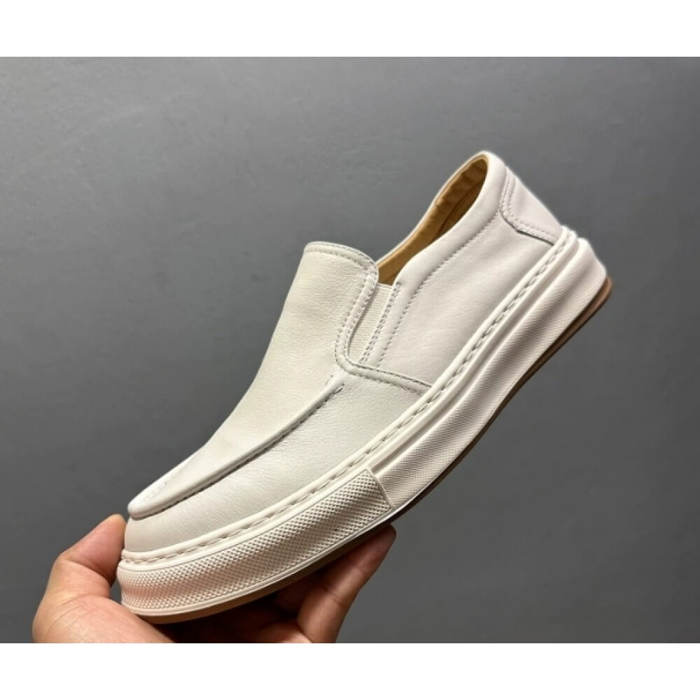 Luxury White Leather Casual Lo - Men'S Shoes Smart reseña y precio