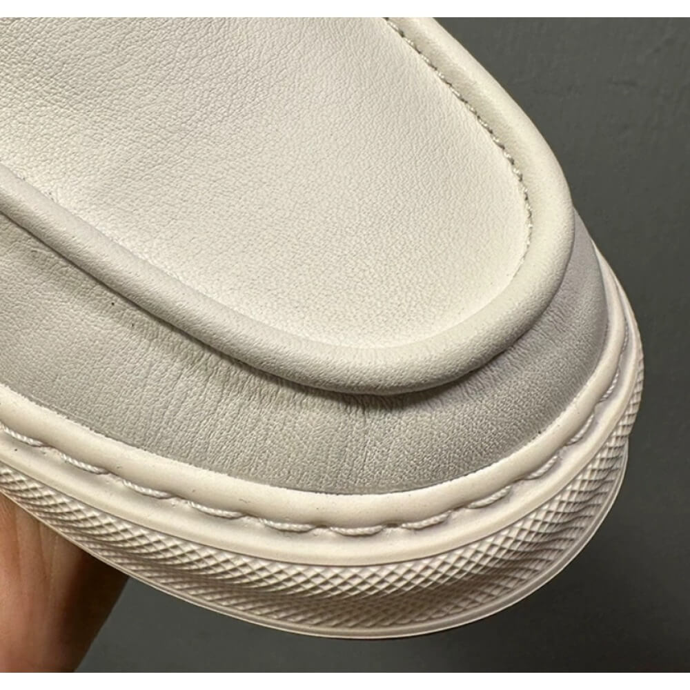 Luxury White Leather Casual Lo - Men'S Shoes Smart reseña y precio