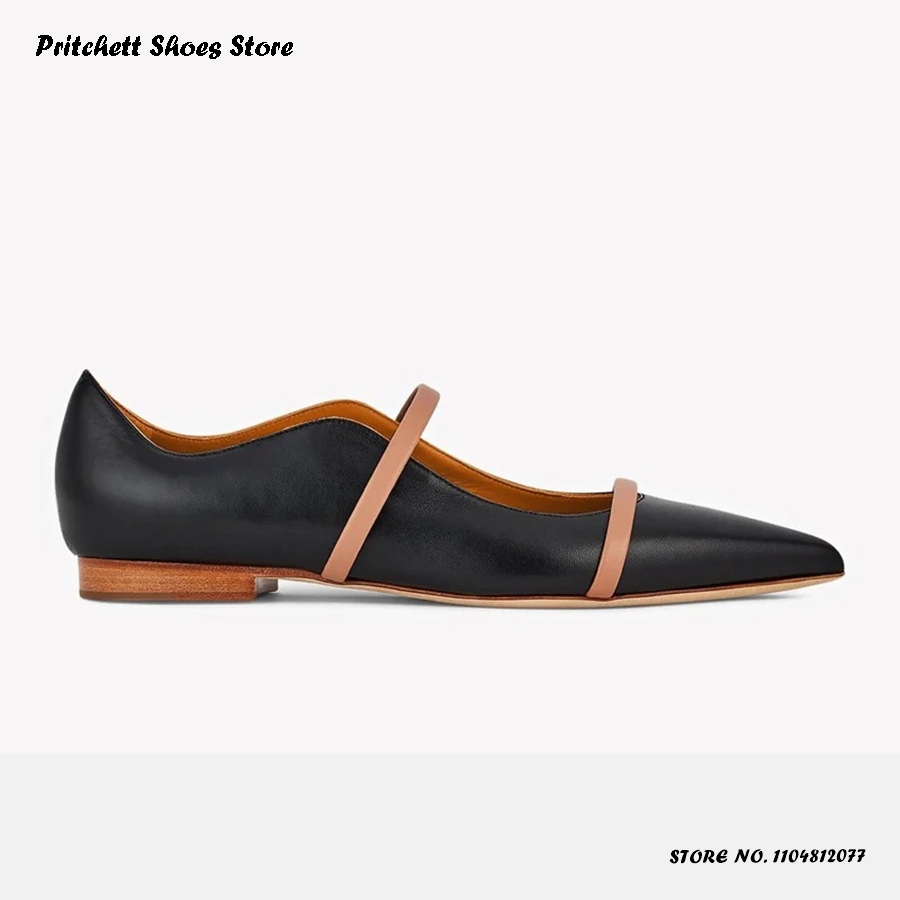 Women's Dual-straps Leather Ba - Shoes Heels Men reseña y precio
