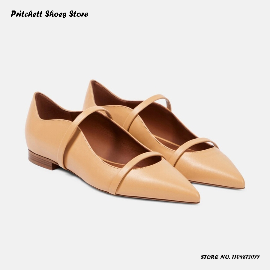 Women's Dual-straps Leather Ba - Shoes Heels Men reseña y precio