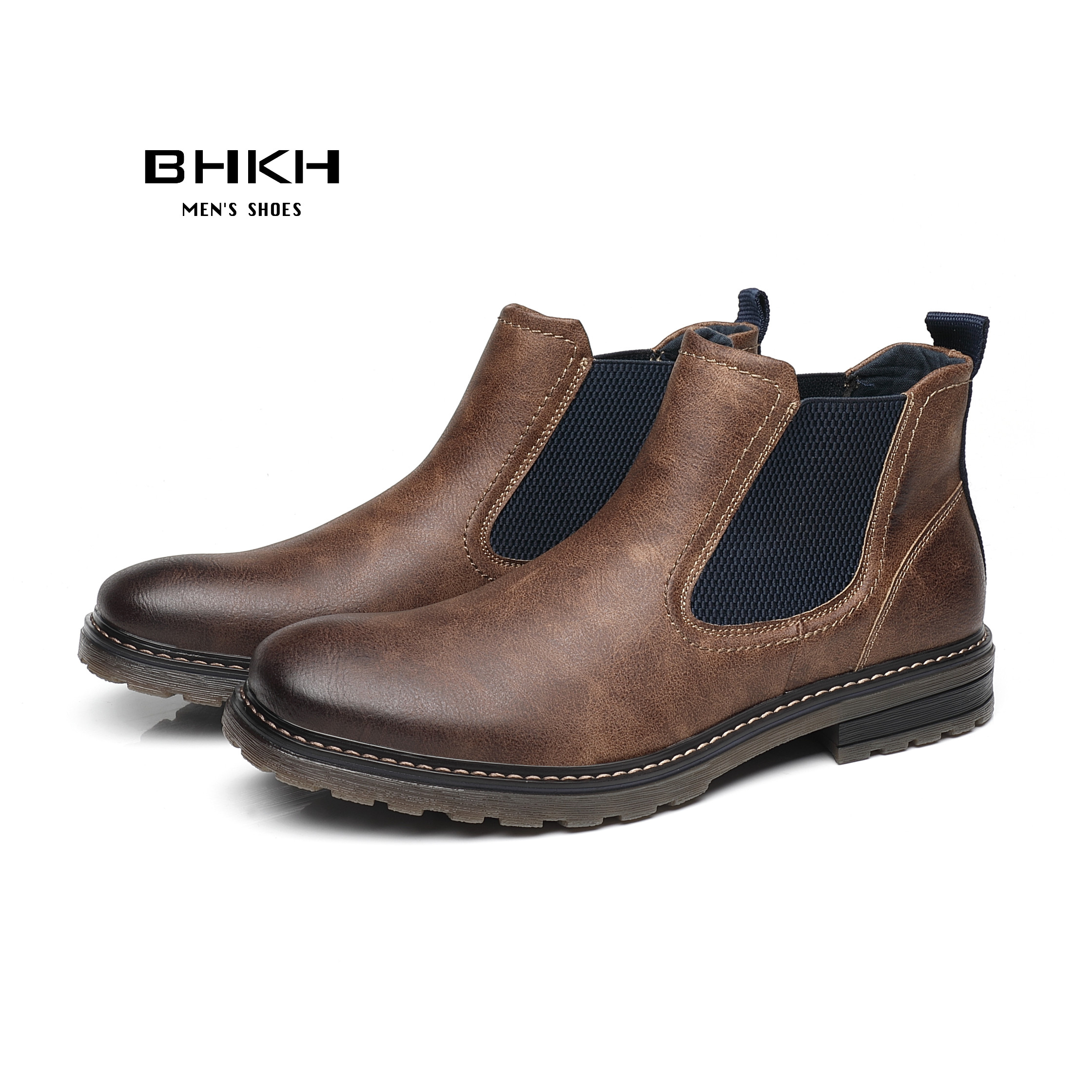 BHKH 2025 Men Chelsea Boots Ne - Men'S Shoes Smart reseña y precio