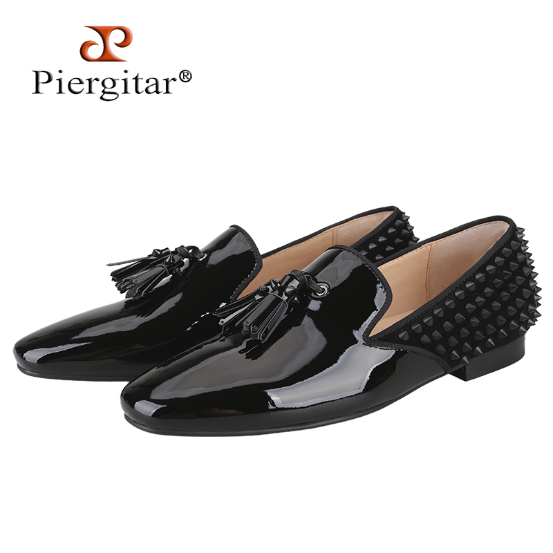 Piergitar Black Patent Leather - Men Shoes Red Tape reseña y precio