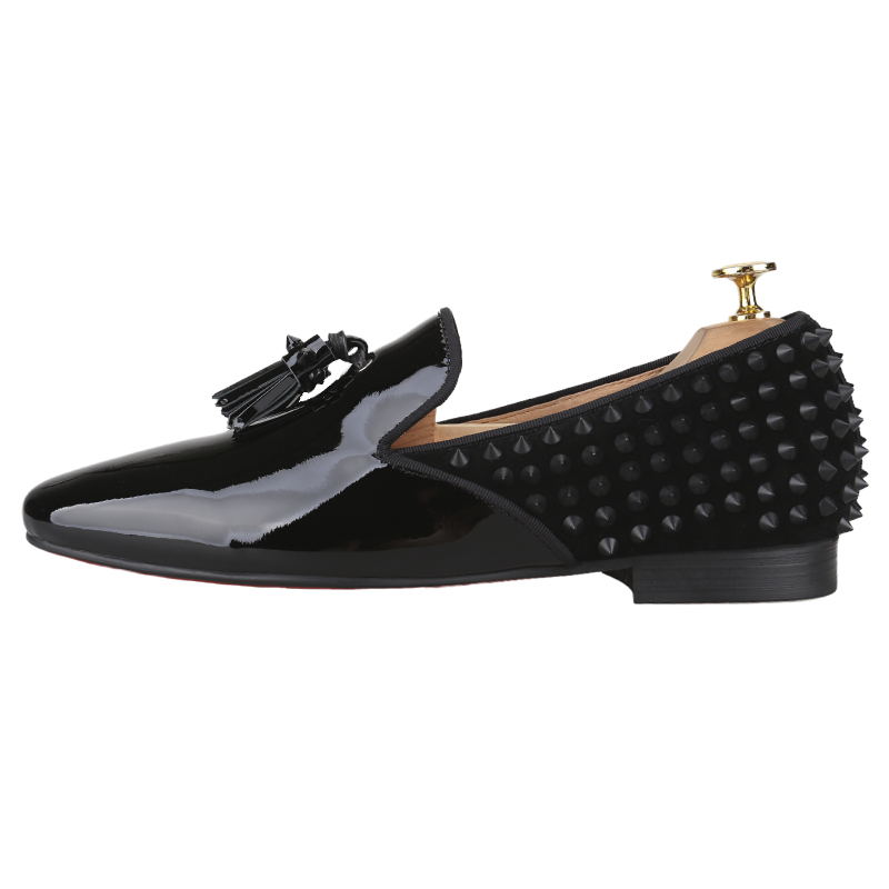 Piergitar Black Patent Leather - Men Shoes Red Tape reseña y precio