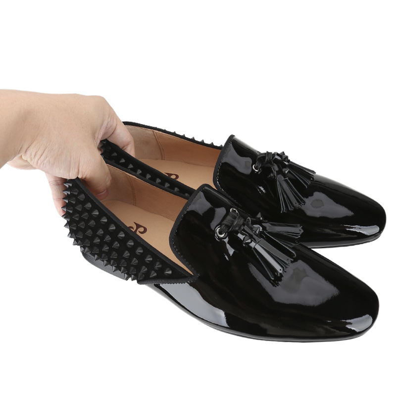 Piergitar Black Patent Leather - Men Shoes Red Tape reseña y precio