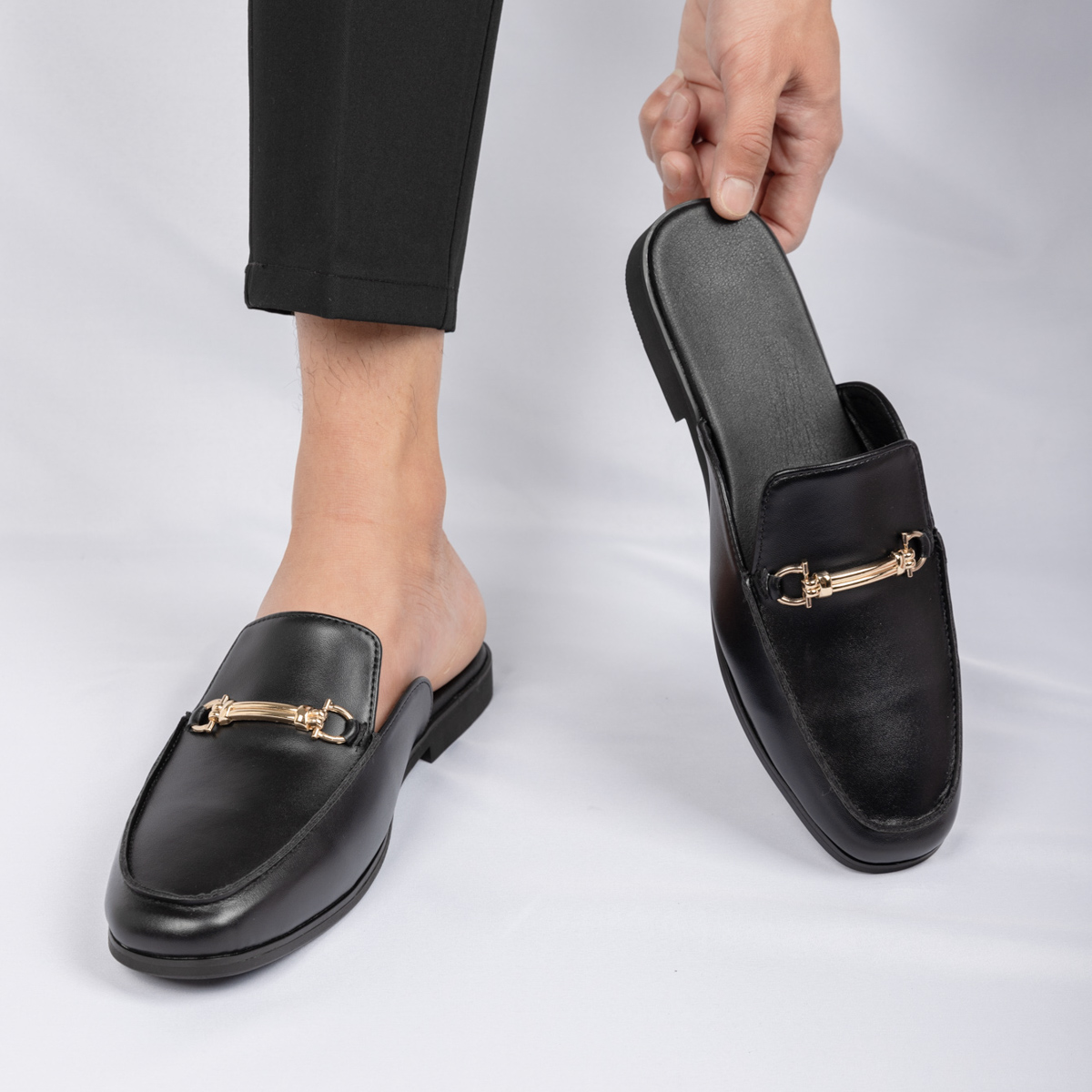 Fashion Men's Slip-on Half Sli - Men Shoes Classic reseña y precio