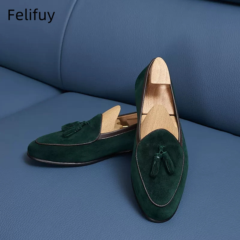 Italian kinds Cow Suede Men's  - Men Shoes Kinds reseña y precio