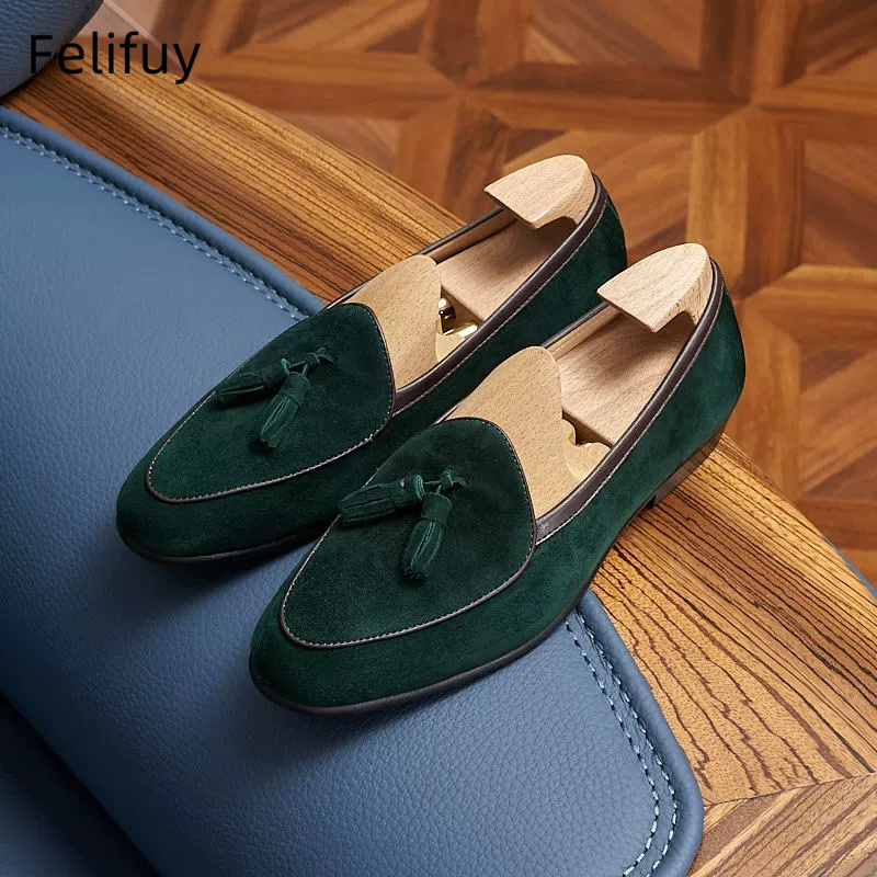 Italian kinds Cow Suede Men's  - Men Shoes Kinds reseña y precio