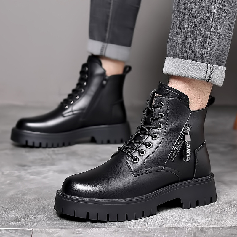 Men Classic Genuine Leather Bo - Men Shoes Classic reseña y precio