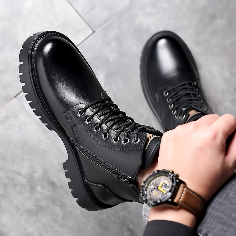 Men Classic Genuine Leather Bo - Men Shoes Classic reseña y precio