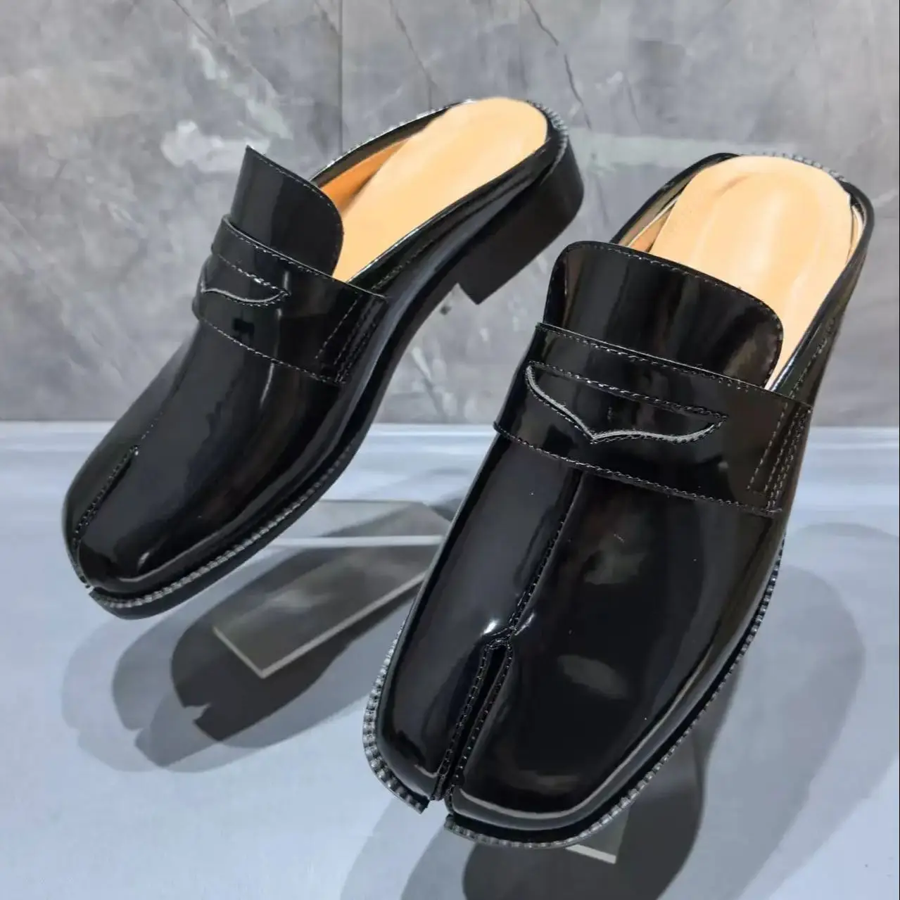 Split Toe Tabi Men's Slippers  - Shoes Heels Men reseña y precio