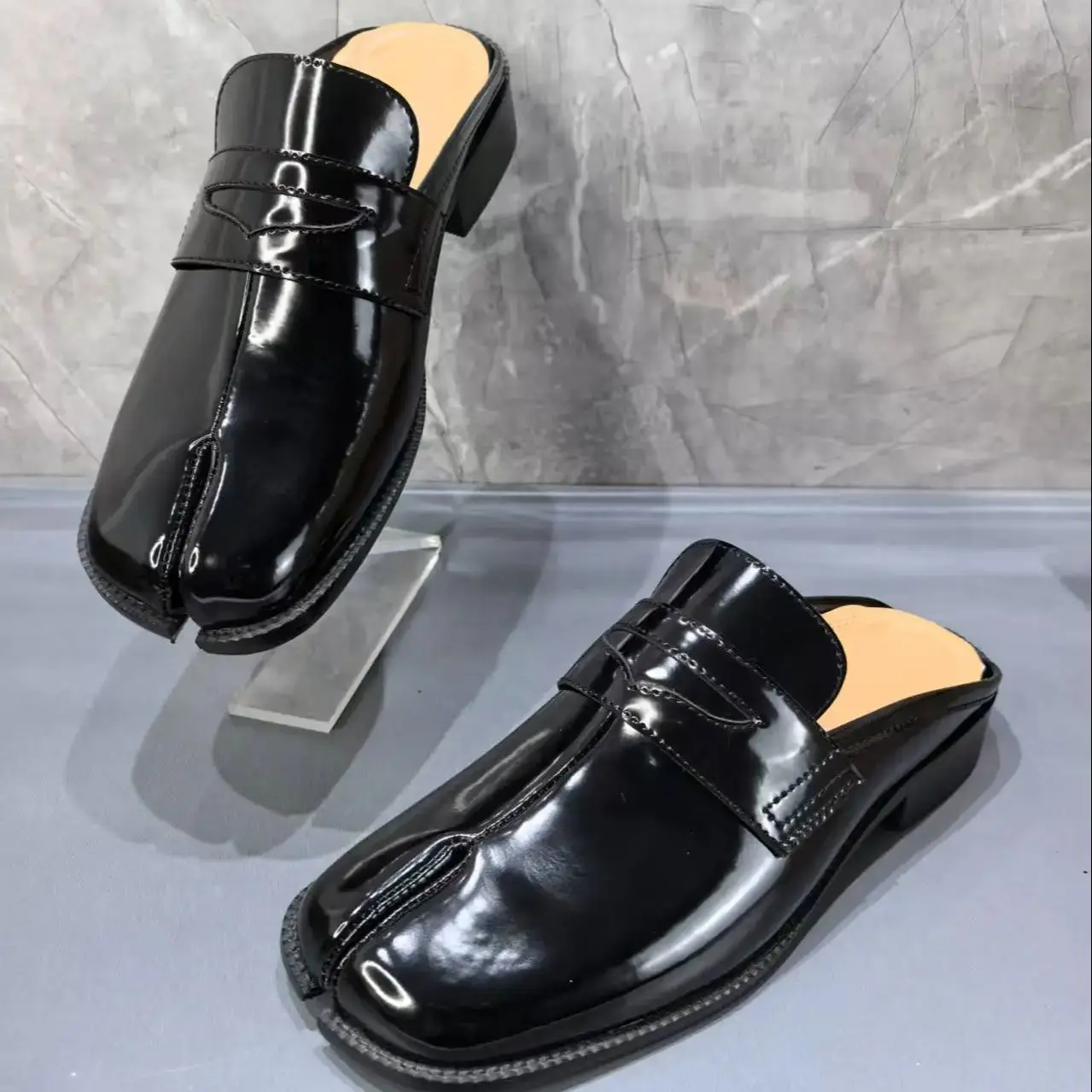 Split Toe Tabi Men's Slippers  - Shoes Heels Men reseña y precio