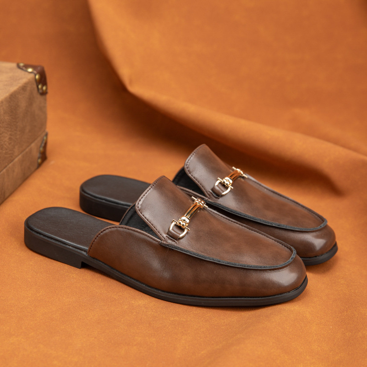 Men Leather Shoes Casual Slipp - Men Shoes Classic reseña y precio