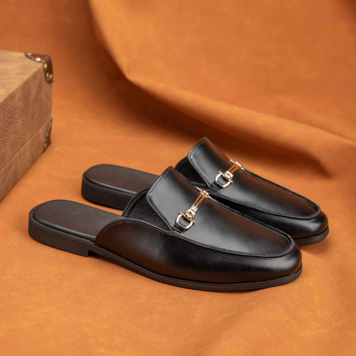 Men Leather Shoes Casual Slipp - Men Shoes Classic reseña y precio