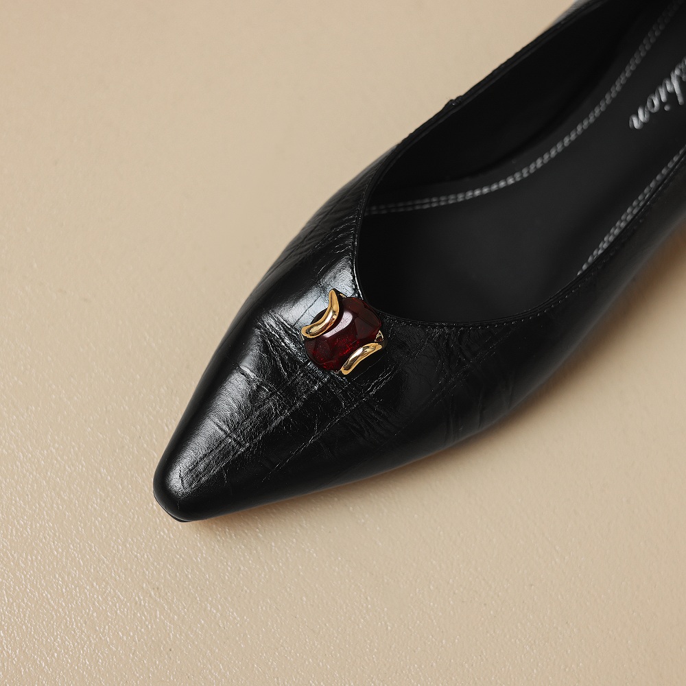 【JOCHEBED HU】Women's Handmade  - Shoes Heels Men reseña y precio
