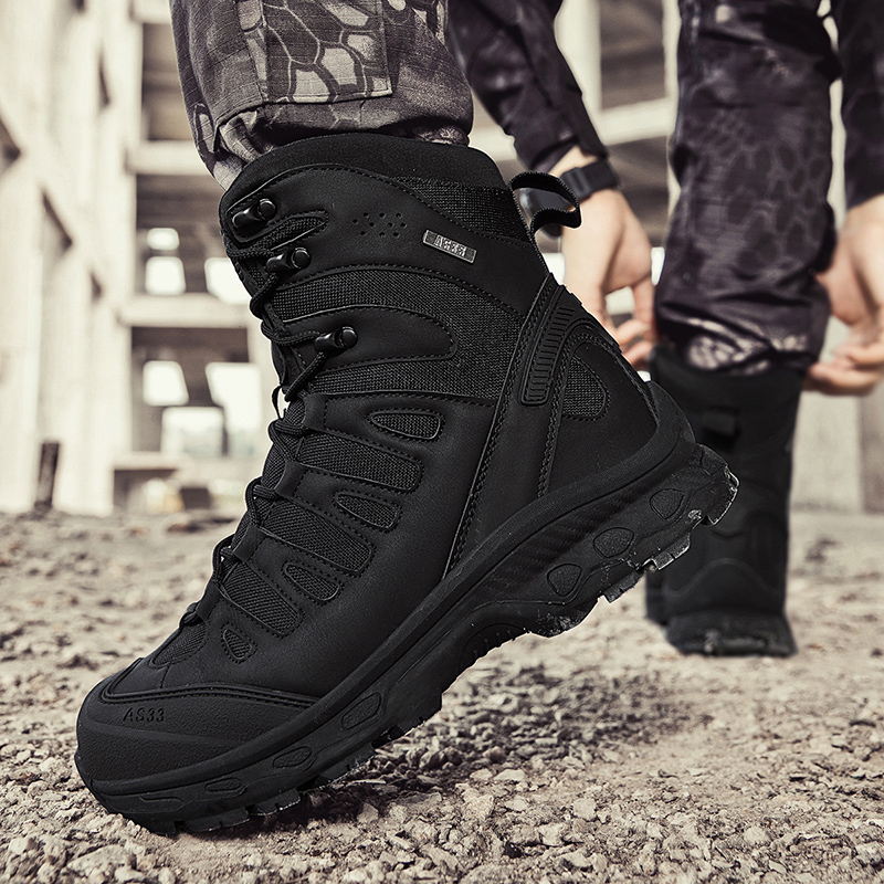 New Men Tactical Boots Militar - Men Shoes Brand reseña y precio