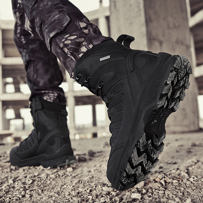 New Men Tactical Boots Militar - Men Shoes Brand reseña y precio