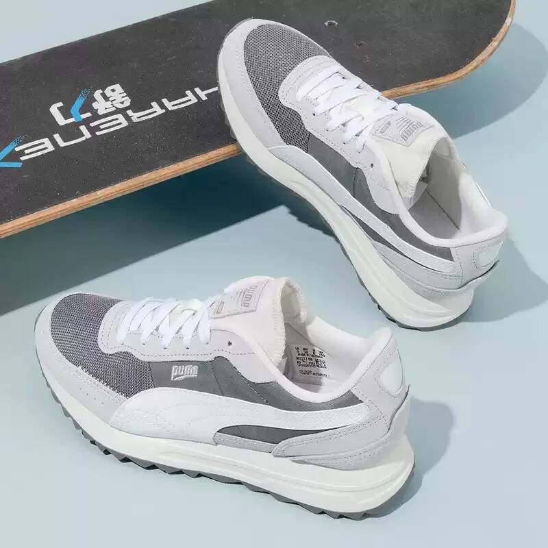 PUMA Men White Black Low Top S - Men Shoes Jordan reseña y precio