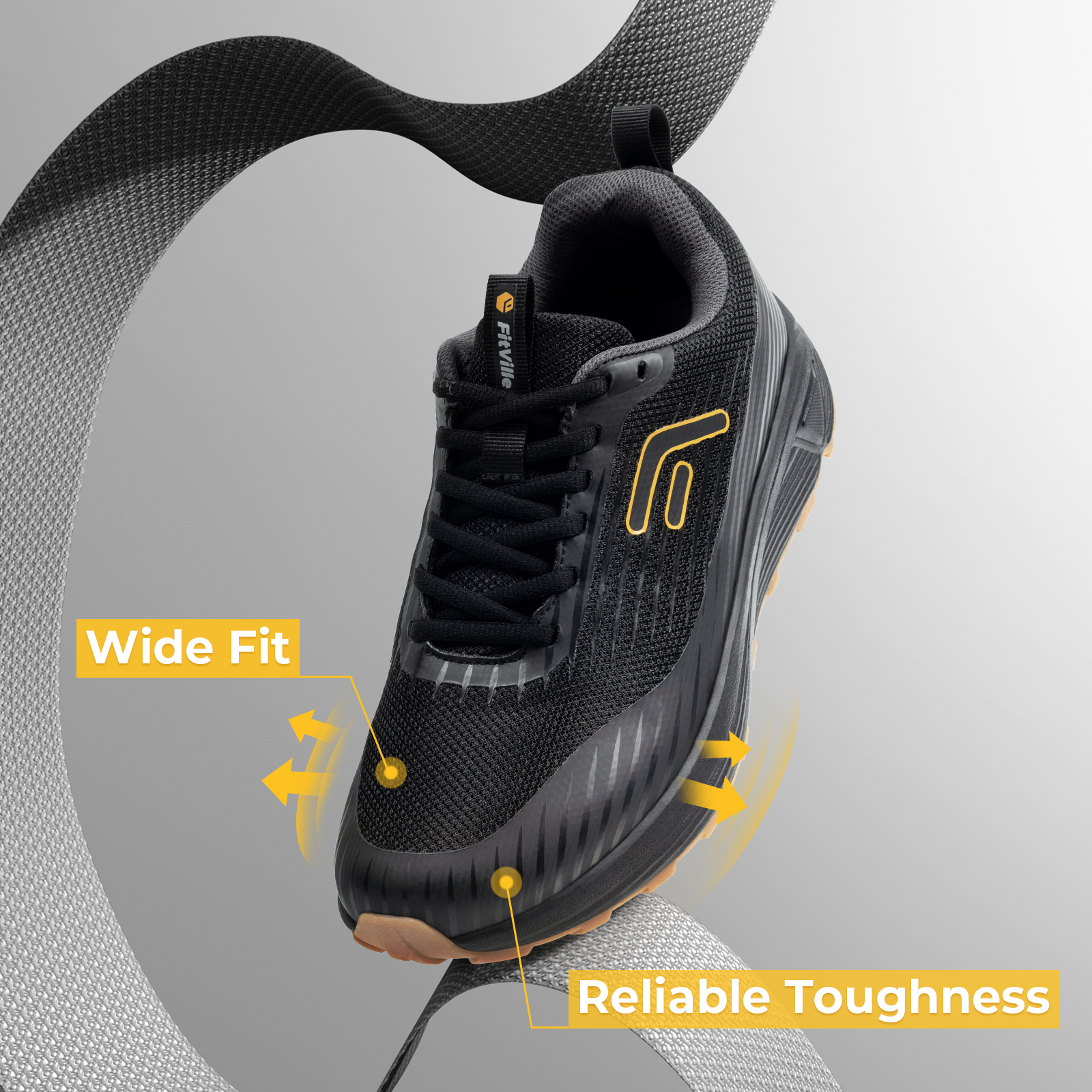 Fittington Men’s Sports Shoes  - Men'S Shoes For Plantar Fasciitis reseña y precio