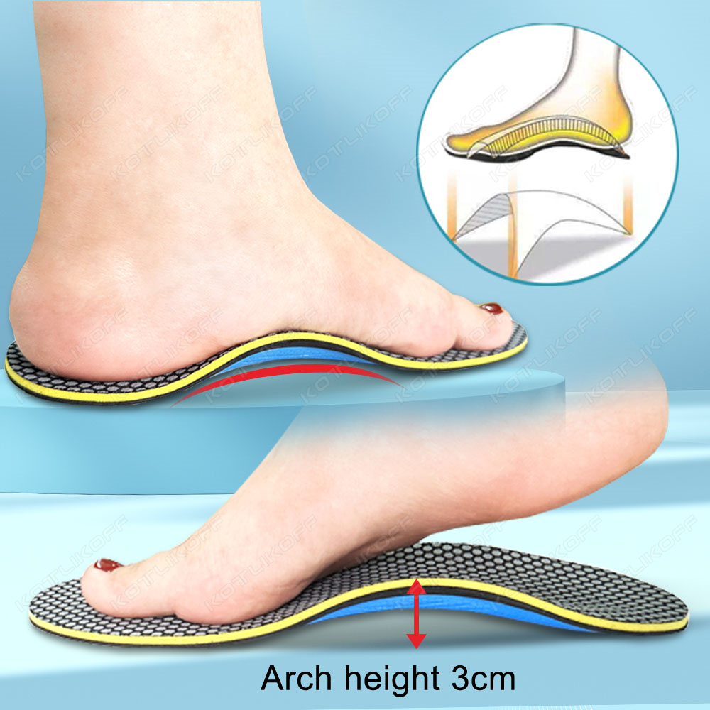 1/2 Pairs EVA Orthopedic Insol - Men'S Shoes For Plantar Fasciitis reseña y precio