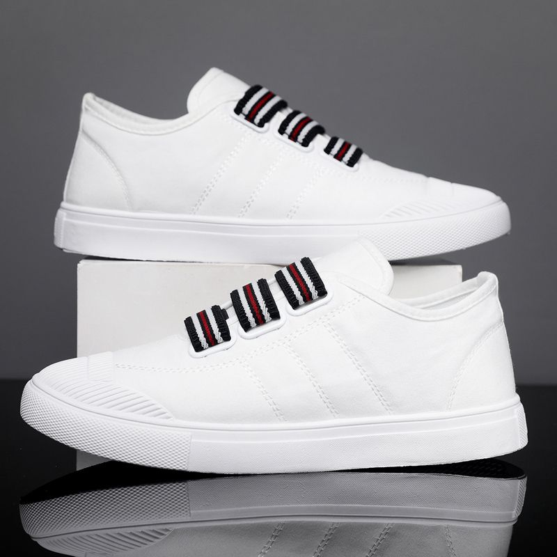 2026 New Men's Red Canvas Slip - Men Shoes Red Tape reseña y precio