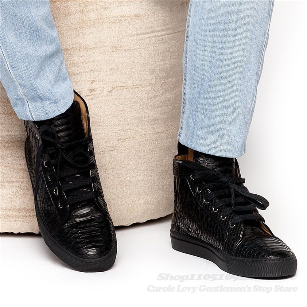 Black Leather Business Shoes f - Men Shoes Brand reseña y precio