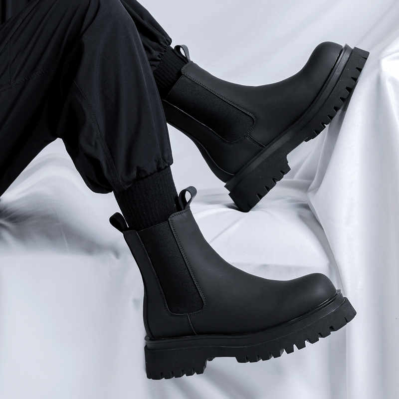 2026 Platform Black High Top B - Shoes Heels Men reseña y precio