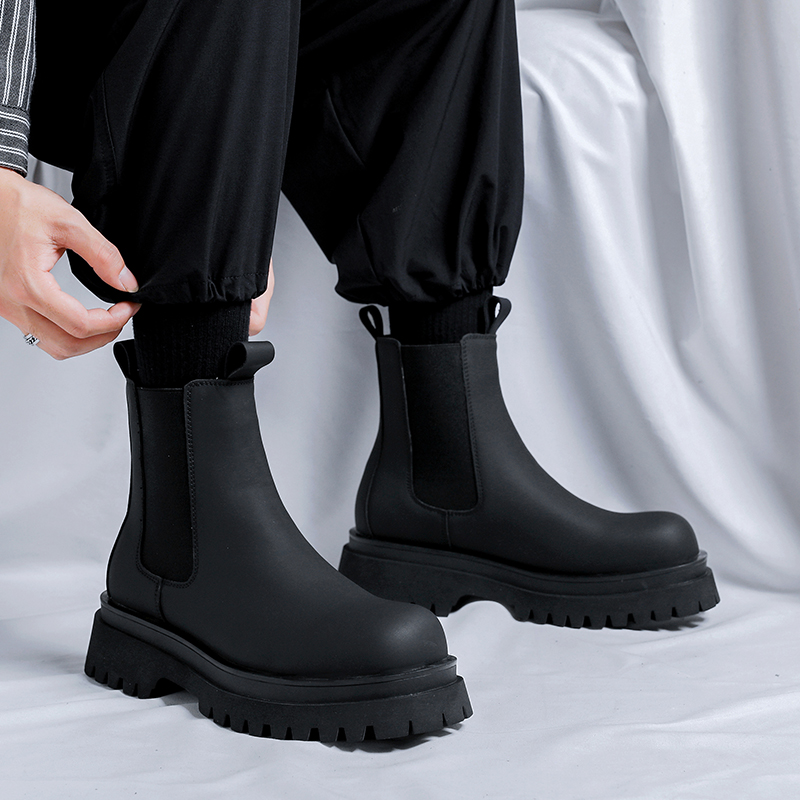 2026 Platform Black High Top B - Shoes Heels Men reseña y precio