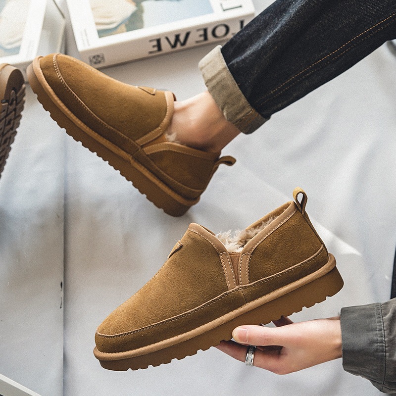 Winter Women Men Genuine Cow L - Men Shoes Classic reseña y precio