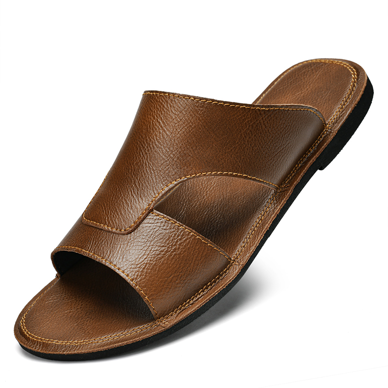 Men Black Brown Flat Heel PU O - Shoes Heels Men reseña y precio