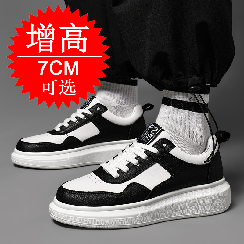 Men's Elevator Shoes 7CM Heigh - Men'S Shoes Business Casual reseña y precio