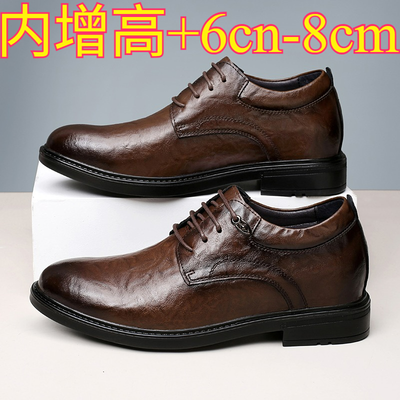 Leather Casual Elevator Shoes  - Men'S Shoes Business Casual reseña y precio