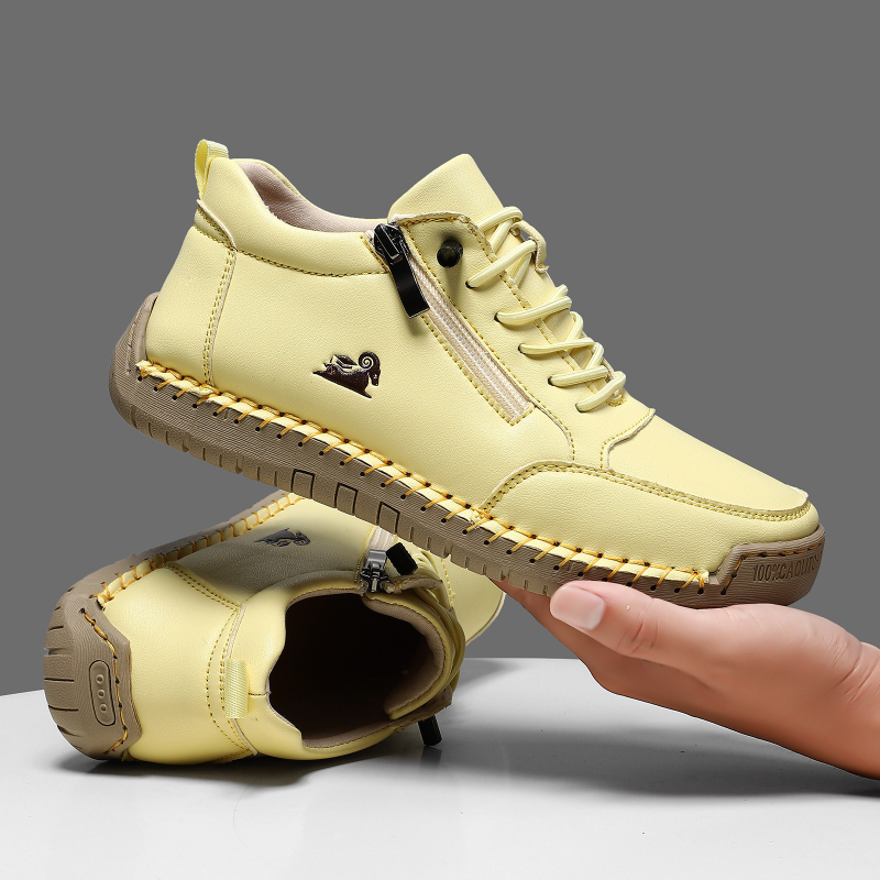 Women's Sneakers Handmade Leat - Men Shoes Classic reseña y precio