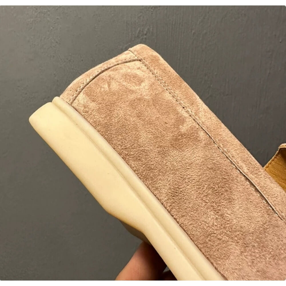 Luxury Beige Suede Casual Loaf - Men'S Shoes Smart reseña y precio
